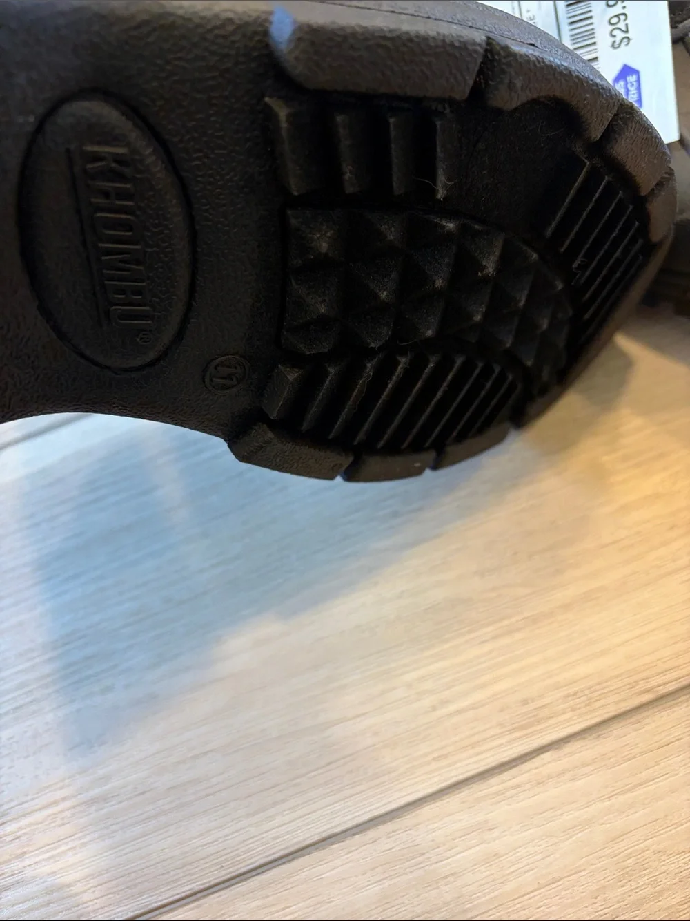 New Khombu Olive Green and Black mens Waterproof Winter Boots